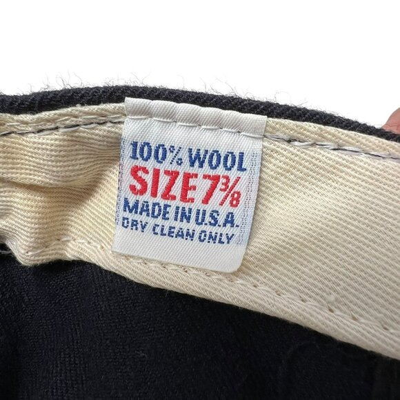 Seattle Mariners New Era 5950 Diamond Collection 7 3/8 Vintage Wool Hat Cap 90's - Picture 8 of 11